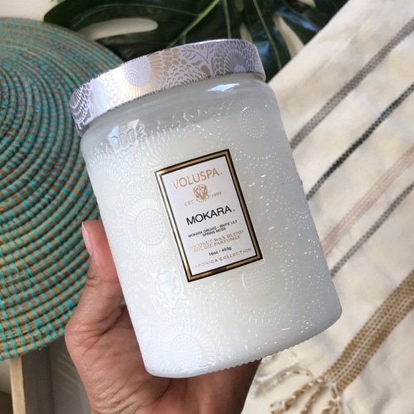 Anthropologie Accents Anthropologie Voluspa Mokara Candle Poshmark